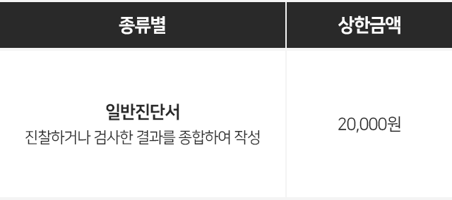 일반진단서