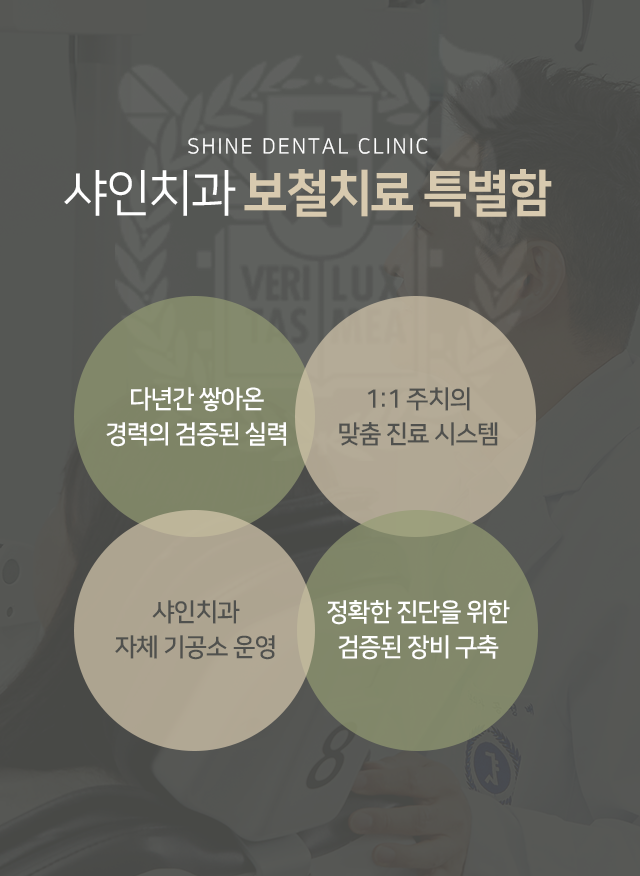 보철치료-특별함-다년간-쌓아온-경력의-검증된-실력-1:1-주치의-맞춤-진료-시스템-정확한-진단을-위한-검증된-장비-구축-샤인치과-자체-기공소-운영