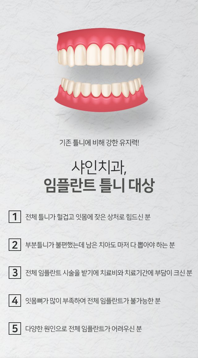 임플란트-틀니-대상-전체-틀니가-헐겁고-잇몸에-잦은-상처로-힘드신-분-부분틀니가-불편했는데-남은-치아도-마저-다-뽑아야-하는-분-전체-임플란트-시술을-받기에-치료비와-치료-기간에-부담이-크신-분-잇몸뼈가-많이-부족하여-전체-임플란트가-불가능한-분-다양한-원인으로-전체-임플란트가-어려우신-분